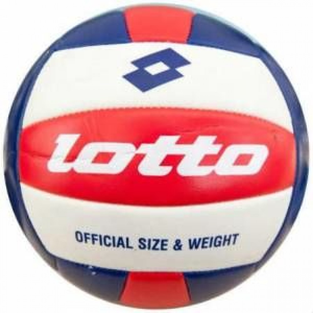 Lotto 3 Renk (Kırmızı-Beyaz-Lacivert) Voleybol Topu